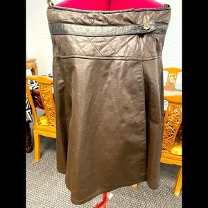 Newport News Leather skirt